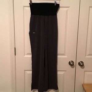 Black and Gray Wide Leg Jumpsuit